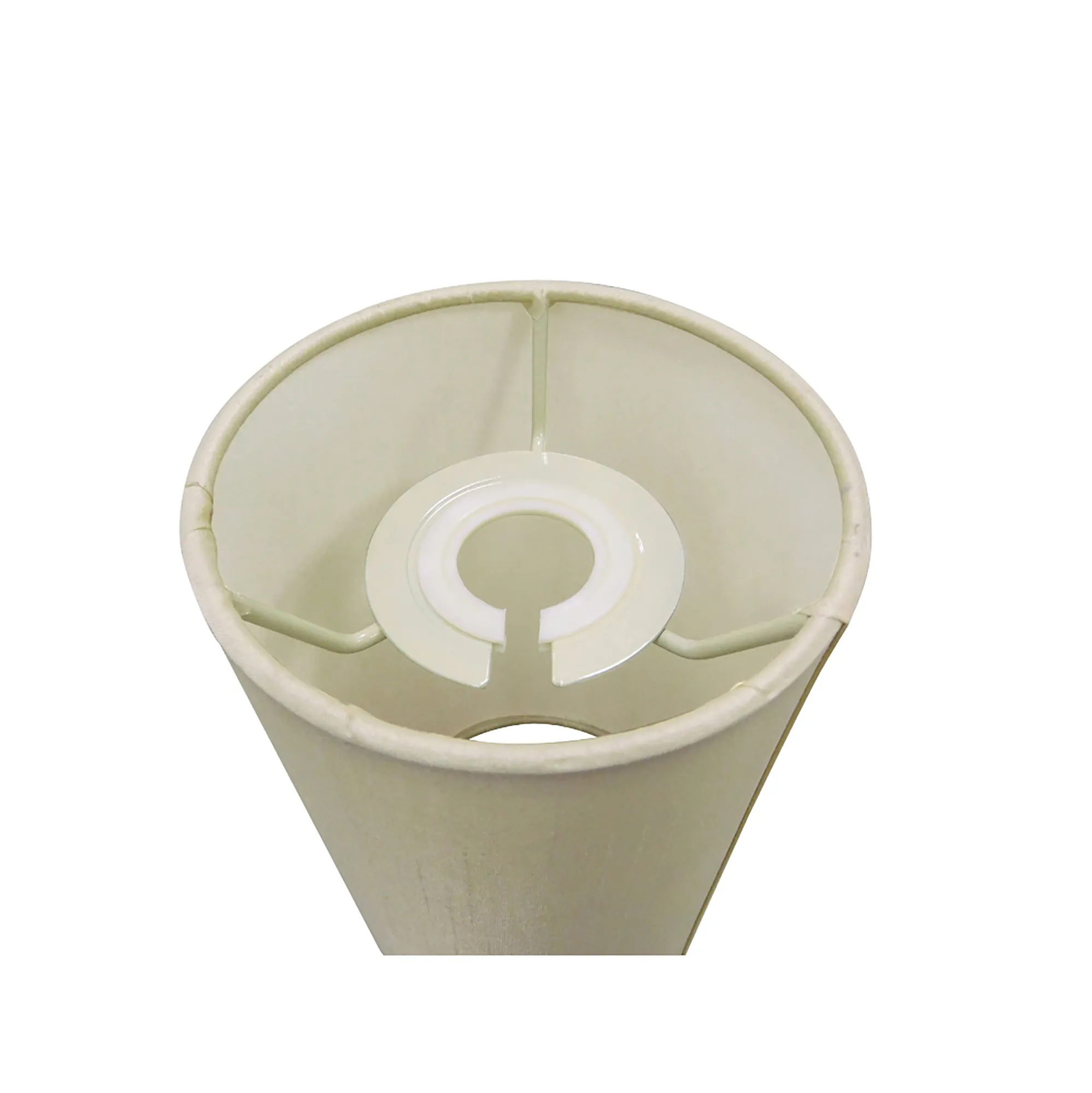 Baymont 12cm Shade 3 Light Pendant Polished Chrome, Ivory Pearl DK0764  Deco Baymont CH IV